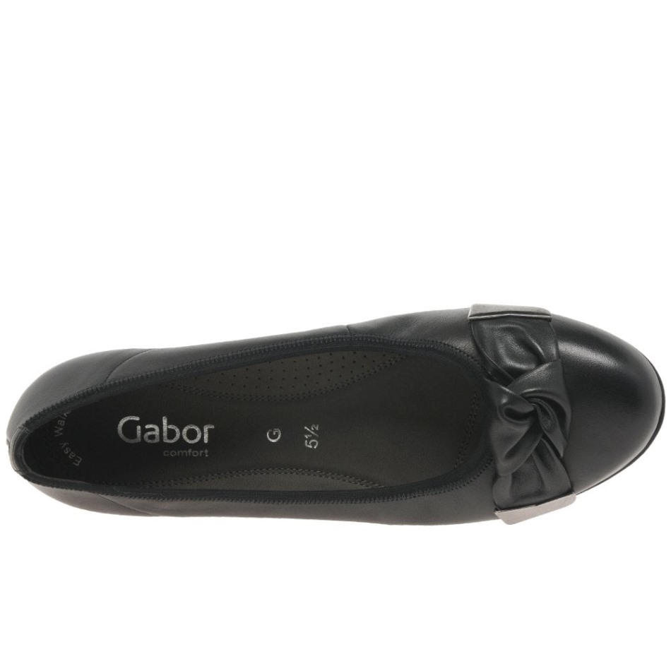 Gabour | Escarpins Femme Silencieux Noirs Exclusifs
